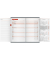 Taschenkalender 70-40 302 906, schwarz, 1 Monat / 2 Seiten, 8,7x15,3cm, 2026
