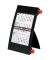 3-Monats-Kalender Tisch 2026 rot