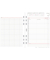 Kalendereinlage 50206, Kalendarium, 2 Seiten / 1 Tag, 14,8x21cm (BxH) (A5), 2026