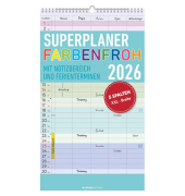 Familienplaner Farbenfroh 2026