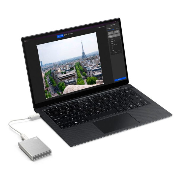 3660619040643 - One Touch SSD STKG1000401 - SSD - 1 TB - extern (tragbar) - USB 30 (USB-C Steckverbinder) - Silber 3660619040643 - One Touch SSD STKG1000401 - SSD - 1 TB - extern (tragbar) - USB 30 (USB-C Steckverbinder) - Silber