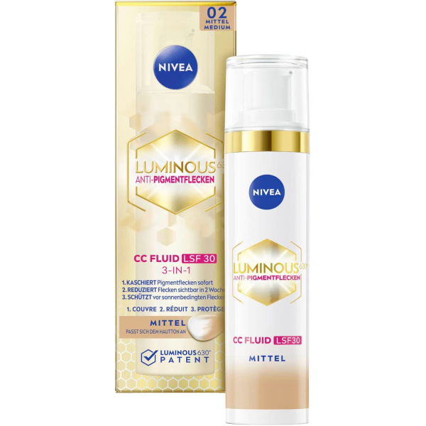 4006000088198 - LUMINOUS630 3in1 MITTEL Gesichtsfluid 400 ml 4006000088198 40 Milliliter 4006000088198 - LUMINOUS630 3in1 MITTEL Gesichtsfluid 400 ml 4006000088198 40 Milliliter