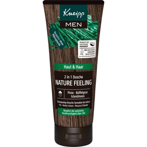 4008233161389 - MEN 2in1 NATURE FEELING Duschgel & Shampoo 200 ml 4008233161389 200 Milliliter