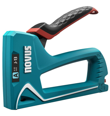Handtacker J-13 türkis, weiß