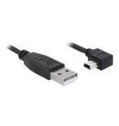 USB 2.0 AMini USB 2.0 B Kabel 0,5 m schwarz