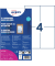 13 AVERY Zweckform XL Karton Namensschilder 14,8 x 10,5 cm