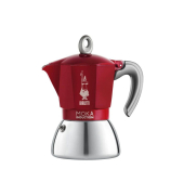 Espressokocher MOKA INDUCTION 0006942, rot, 2 Tassen