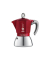 MOKA INDUCTION Espressokocher rot, 2 Tassen