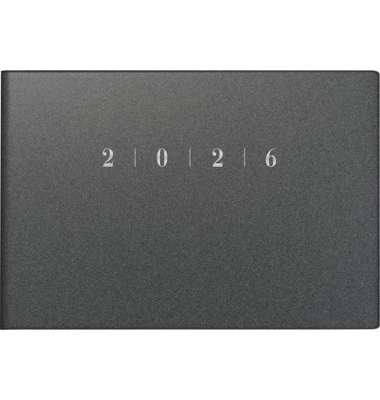 Taschenkalender 70-17 563 806, 1 Woche / 2 Seiten, 