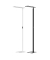 LED-Stehlampe Larimar 41-5011.051, schwarz, mit zerlegt, dimmbar