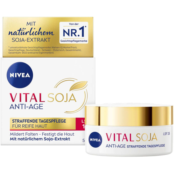 4006000043326 - VITAL SOJA ANTI-AGE LSF 15 Gesichtscreme 500 ml 4006000043326 50 Milliliter 4006000043326 - VITAL SOJA ANTI-AGE LSF 15 Gesichtscreme 500 ml 4006000043326 50 Milliliter