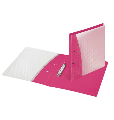 Präsentationsringbuch 1141477, A4 Kunststoff pink