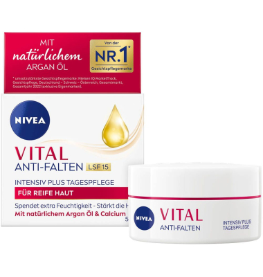 VITAL ANTI-FALTEN INTENSIV PLUS LSF 15 Gesichtscreme 50,0 ml