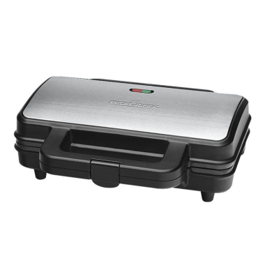 Sandwichmaker PC-ST 1092 501092, schwarz/silber