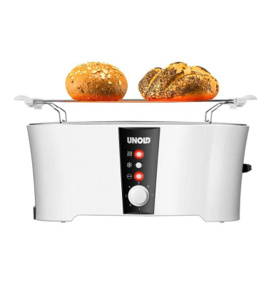 Toaster Design Dual 38020, wei&szlig;/schwarz, 1350 Watt