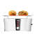 Toaster Design Dual 38020, wei&szlig;/schwarz, 1350 Watt