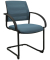 2 Topstar Besucherstühle AIRWORK MEETING 20.1 BB400BMT6CX6 petrol Stoff