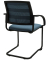 2 Topstar Besucherstühle AIRWORK MEETING 20.1 BB400BMT6CX6 petrol Stoff