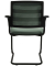 Besucherstuhl AIRWORK MEETING 20.1, mint / schwarz, mit Armlehnen, Freischwinger