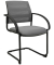 2 Topstar Besucherstühle AIRWORK MEETING 20.1 BB400BMT3CX3 grau Stoff