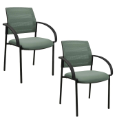 2 Topstar Besucherstühle AIRWORK MEETING 10.1 BB200BMT5CX5 mint Stoff