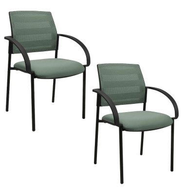 2 Topstar Besucherstühle AIRWORK MEETING 10.1 BB200BMT5CX5 mint Stoff