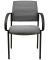 2 Topstar Besucherstühle AIRWORK MEETING 10.1 BB200BMT3CX3 grau Stoff