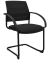2 Topstar Besucherstühle AIRWORK MEETING 20 BB400BMT0CX0 schwarz Stoff