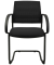 2 Topstar Besucherstühle AIRWORK MEETING 20 BB400BMT0CX0 schwarz Stoff
