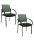 2 Topstar Besucherstühle AIRWORK MEETING 10 BB200BMT0CX5 mint, schwarz Stoff
