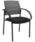 2 Topstar Besucherstühle AIRWORK MEETING 10 BB200BMT0CX3 grau, schwarz Stoff