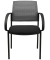 2 Topstar Besucherstühle AIRWORK MEETING 10 BB200BMT0CX3 grau, schwarz Stoff