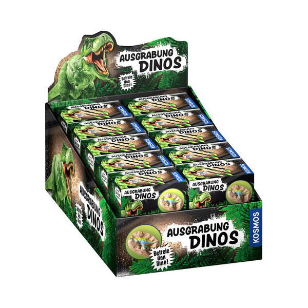 20 Stück Kosmos Ausgrabungs-Set Dinos sortiert 4002051601393 Kosmos
