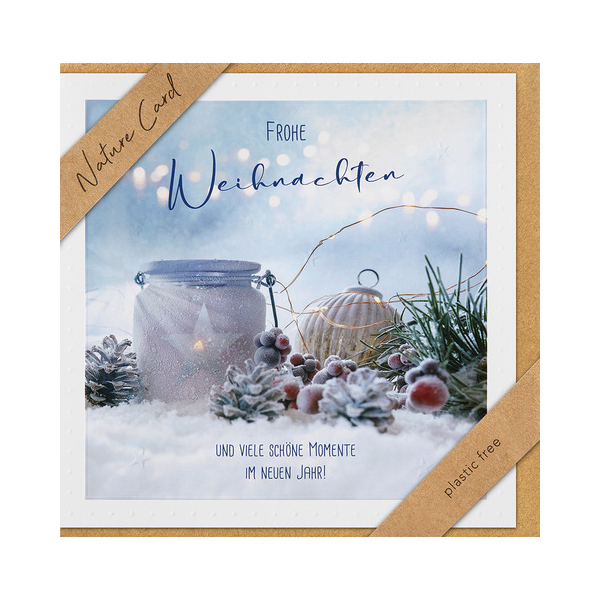 3 Stück BSB D.T.Weihnachtskarten Nature Card 4000867747601 BSB