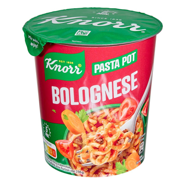 8720182839268 - PASTA SNACK POT BOLOGNESE Fertiggericht 600 g 8720182839268 60 Gramm