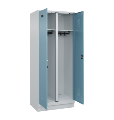 Garderobenschrank 1950x800x500mm lgr/lbl