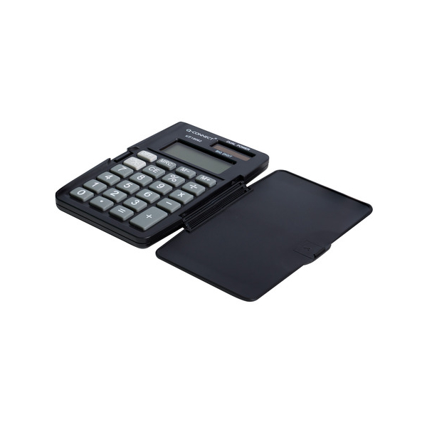 Q-connect Taschenrechner 8-stellig schwarz 5705831190627 Q-connect