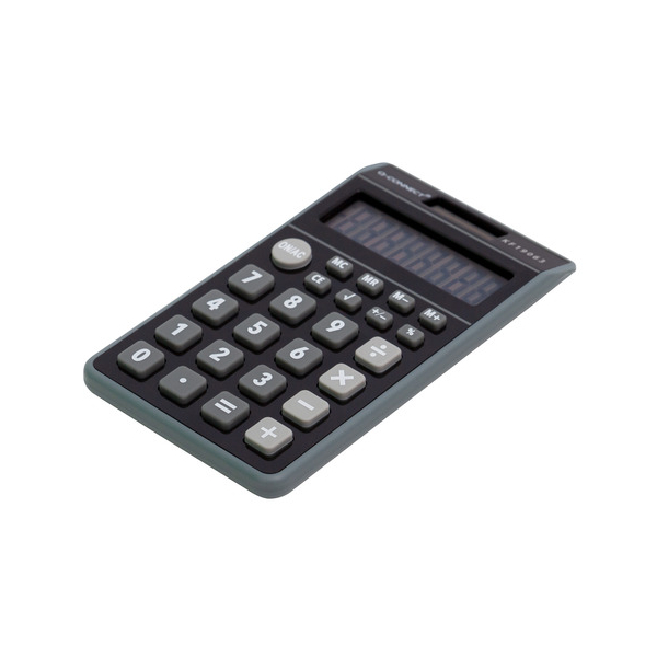 5705831190634 - Taschenrechner 8-stellig schwarz 5705831190634 Q-connect