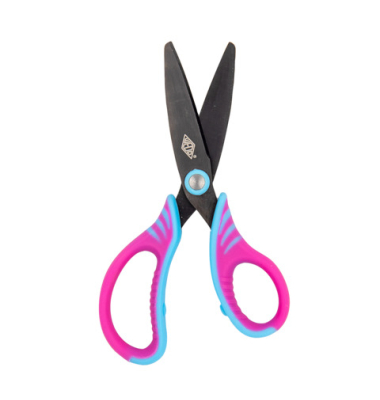 Bastelschere Edelstahl rund 13cm sort