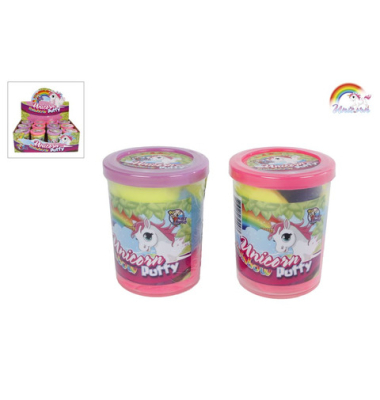 Slimy Unicorn Rainbow Putty sortiert
