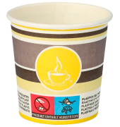 80 STARPAK Einweg-Trinkbecher To Go 0,1 l