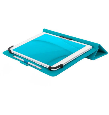 Facile Plus Tablet-Hülle für Markenunabhängig Tablets bis 25,4 cm (10'') blau
