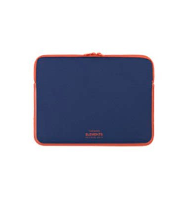 Laptoptasche MacBook Air 15 Kunstfaser blau, orange BF-E-MB215-B