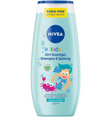 kids 3in1 Duschgel, Shampoo & Spülung 250,0 ml