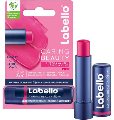CARING BEAUTY PINK LSF 30 Lippenpflege 4,8 g
