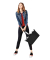 Einkaufskorb carrybag frame raffia black Kunstfaser braun, schwarz