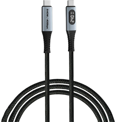 Sync & Charge Ladekabel schwarz, Kabellänge: 1,2 m, 240 W