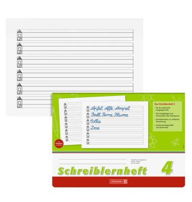 Schreiblernheft 1044004, A4 quer, 90g