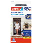 Fliegengitter Insect Stop Magnetvorhang anthrazit 1,2 x 2,4 m