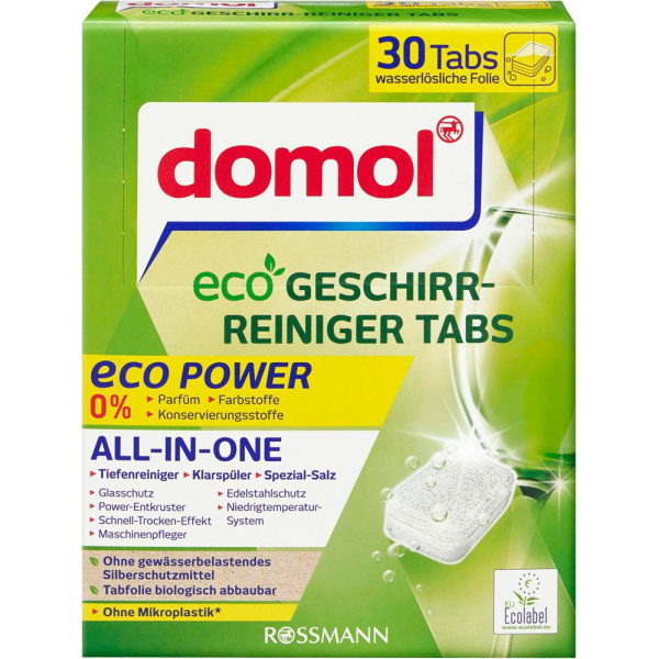 4305615688091 - eco POWER ALL-IN-ONE Spülmaschinentabs 4305615688091 30 Stück 4305615688091 - eco POWER ALL-IN-ONE Spülmaschinentabs 4305615688091 30 Stück